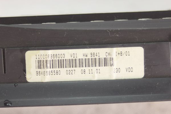 Licznik Obrotomierz Citroen Xsara Picasso 9646685580 2062