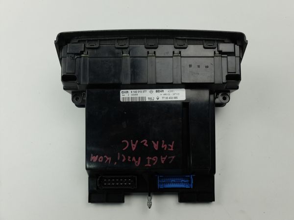 Panel Klimatyzacji Laguna 9140010377 7700433065 Renault Behr