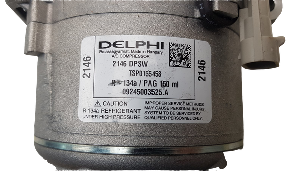 Kompresor Klimatyzacji Opel TSP0155458 Delphi Nowy Oryginał