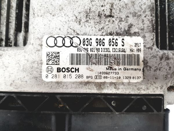 Sterownik 03G906056S 0281015208 Audi Bosch 16699