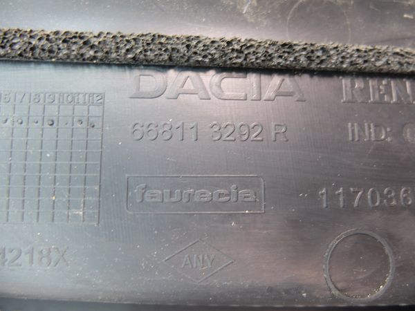 Podszybie Dacia Logan 2 Sandero 2 668113292R 0km
