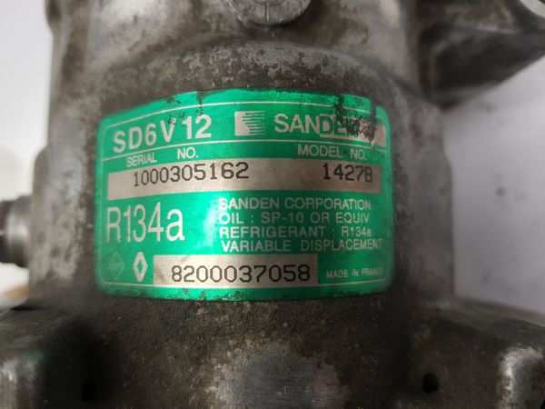 Kompresor Klimatyzacji SD6V12 1427B 8200037058 Sanden Renault 7194