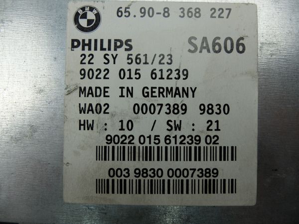 Nawigacja BMW 65.90- 8368227 902201561239 Philips