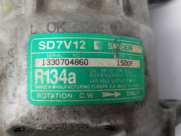 Kompresor Klimatyzacji Citroen Peugeot SD7V12 1500F 6453N1 Sanden