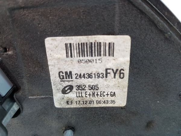 Lusterko Lewe Opel Vectra C 24436193 FY6 1516 10 PIN
