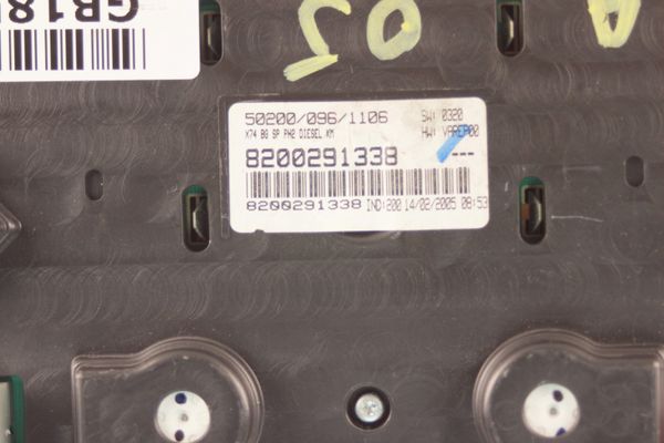 Licznik Obrotomierz Renault Laguna II 8200291338