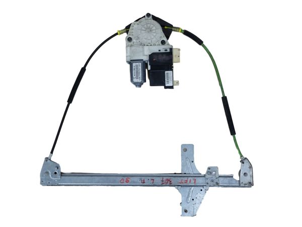 Mechanizm Szyby Lewy Przód Peugeot 307 9660038480 3D