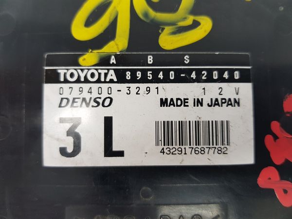 Sterownik ABS Toyota 89540-42040 079400-3291 Denso