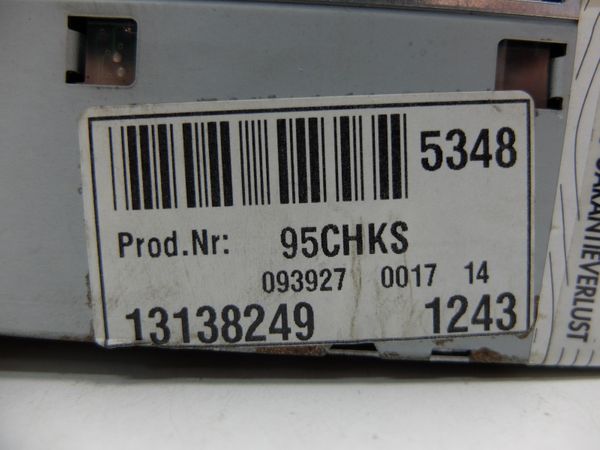 Radio NCDC 2015 Opel 13138249 313203739 UR7 Siemens 1360