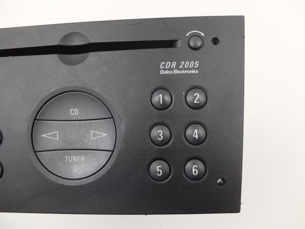Radio Cd Opel Agila 24434774 CDR2005 UY8 Delco