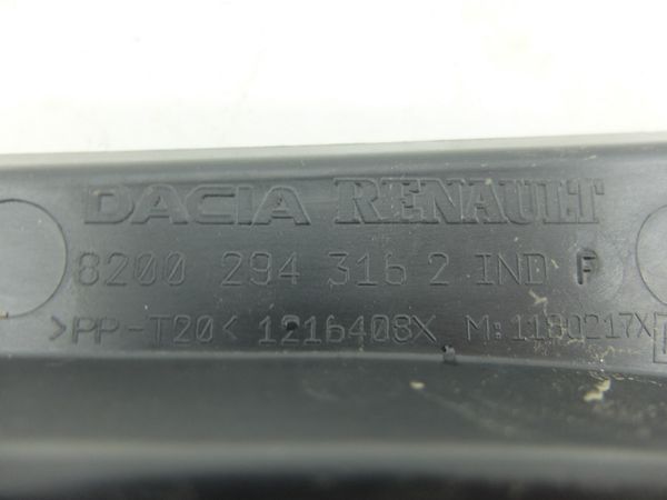 Podszybie Prawe Dacia Duster 8200294316 6001546859