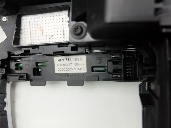 Panel MMI Audi A6 C6 4F1864261F 4F1713463B 4F1862533