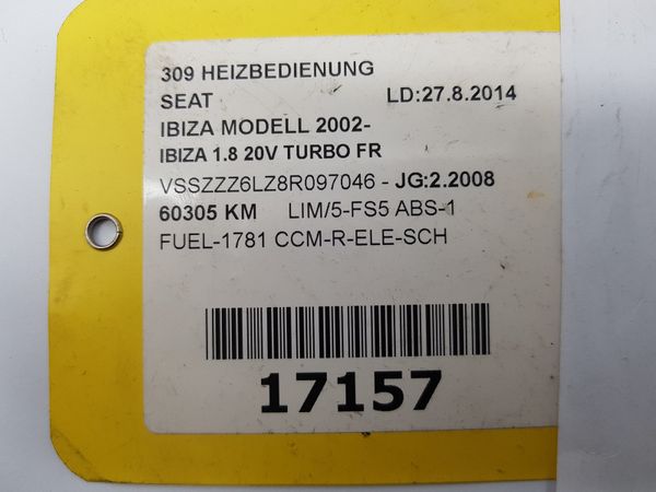 Panel Nawiewu Seat Ibiza 3 6L0820043E 412206017008