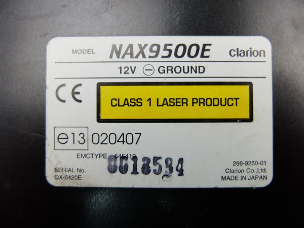 Nawigacja Clarion NAX9500E 545410 Hybrid