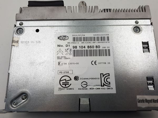 Radio Navi Citroen C4 Picasso 2 9810486080 503551223308