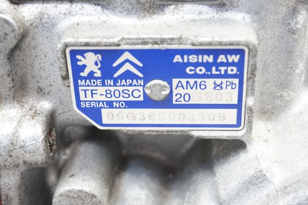Skrzynia Automatyczna 20GS03 2,0 HDI 16v 307 Peugeot C4 Citoen 2222TW 