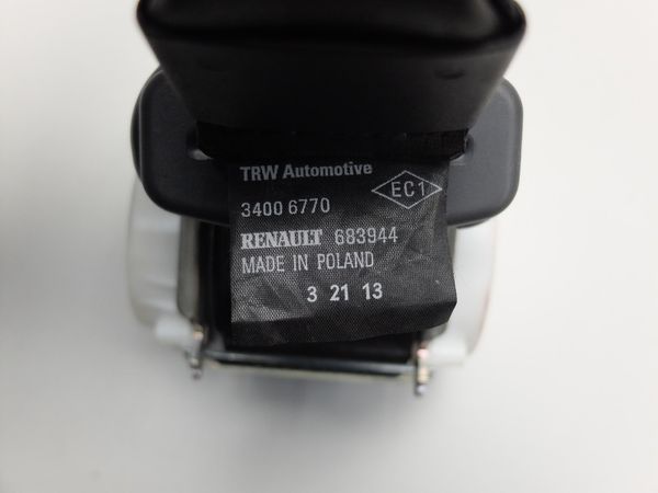 Pas Bezpieczeństwa Środkowy Tył Renault Clio III TRW