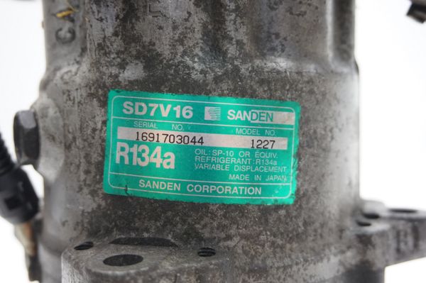 Kompresor Klimatyzacji Sanden SD7V16 Model 1227 Citroen Peugeot 