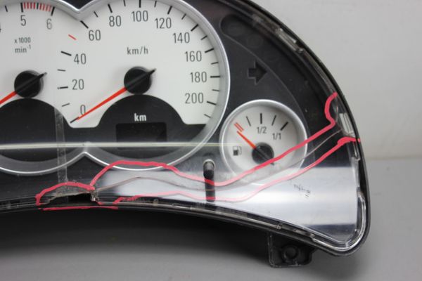 Licznik Obrotomierz  Opel Corsa C 13128297DE 110080005012