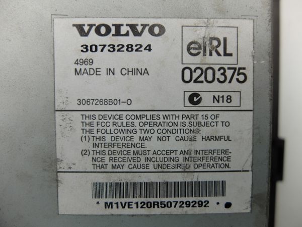 Wzmacniacz Audio Volvo 30732824