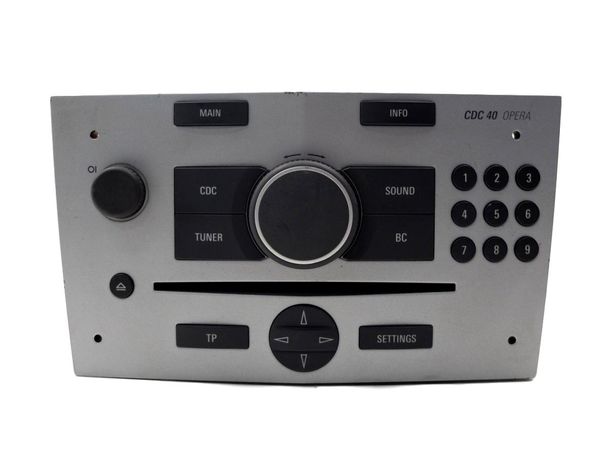 Radio Cd CDC 40 Opel 13145177 7643117317 UCK Blaupunkt 1369