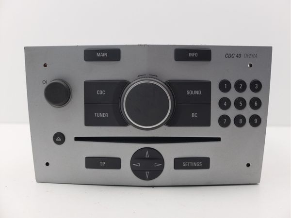Radio Cd CDC 40 Opel 13145177 7643117317 UCK Blaupunkt 1369