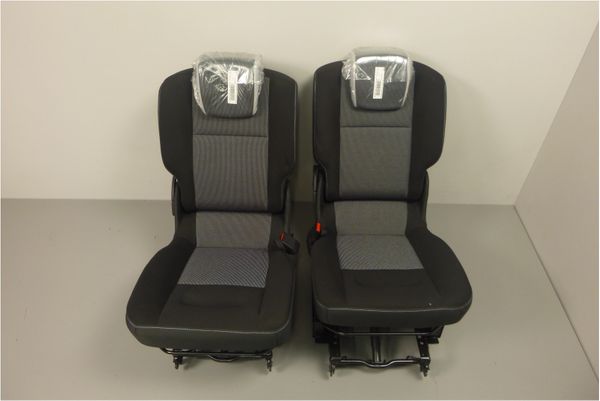Fotele Tylne 3 Rząd Renault Kangoo 2 3 Long 