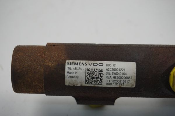 Listwa Wtryskowa Siemens VDO 8200815617 5WS40154 Renault 1.5 DCI
