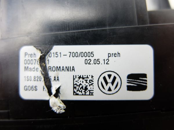 Panel Nawiewu Volkswagen UP 1S0820045AA Citigo Mii