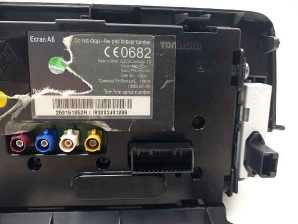 Nawigacja Renault Clio 3 259151852R 259203567R 8200884342 TomTom