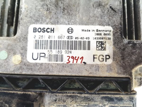 Sterownik 55189924UP 0281011667 Opel Bosch