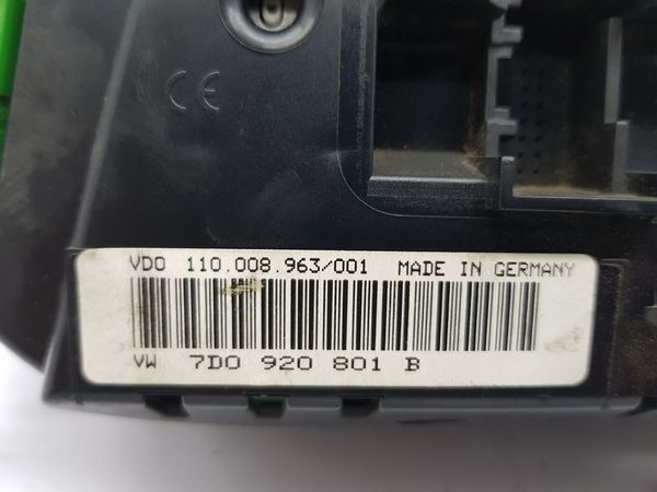 Licznik VW Transporter T4 7D0920801B 110008963001 