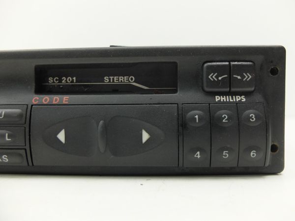 Radio Kasetowe Opel 90381124 SC201 Stereo Philips W1B 1574
