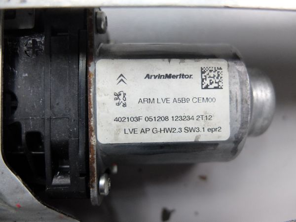 Mechanizm Szyby Lewy Przód Partner II 9680558180 Peugeot Citroen Berlingo II