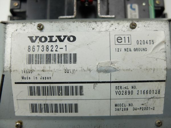 Wyświetlacz Komputer Volvo S60 8673822-1 3AF289