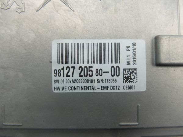 Wyświetlacz Citroen C4 Picasso II 9812720580