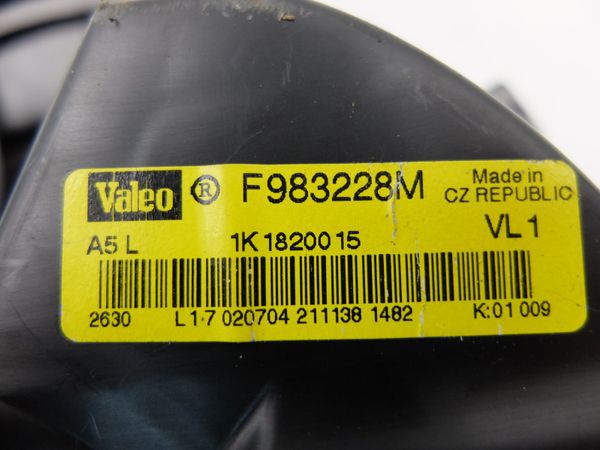 Wentylator Dmuchawa 1K1820015 F983228M VW Audi Seat Skoda Valeo