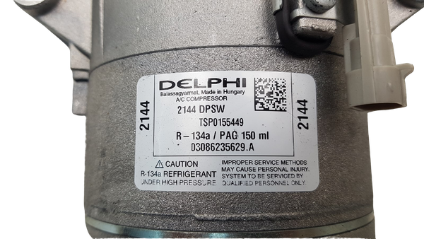 Kompresor Klimatyzacji Opel TSP0155449 2144DPSW Delphi Nowy Oryginał 