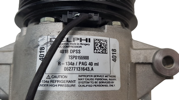 Kompresor Klimatyzacji Opel TSP0155988 Delphi Nowy Oryginał