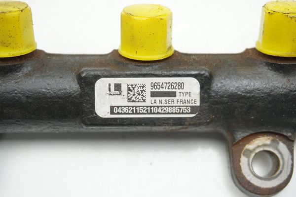 Listwa WTRYSKOWA 1570N5 9654726280 2,0 HDI 16v Peugeot Citroen Ford
