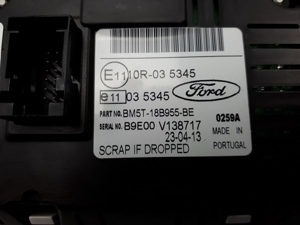 Wyświetlacz Radia Ford Fiesta Kuga Transit BM5T-18B955-BE