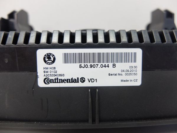 Panel Klimatyzacji 5J0907044B Skoda Fabia II