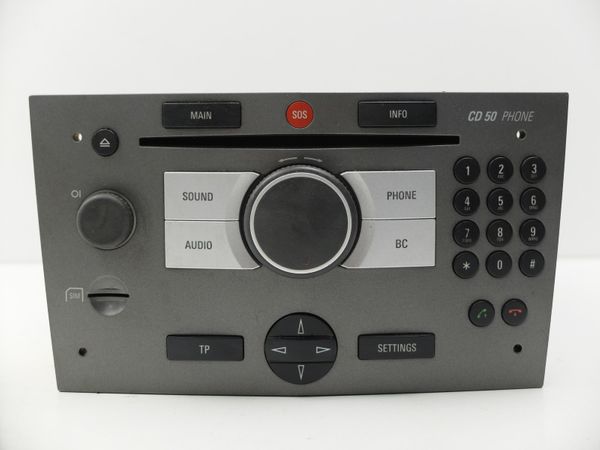 Radio Cd 50 PHONE Opel 13157571 453116246 UCG Blaupunkt