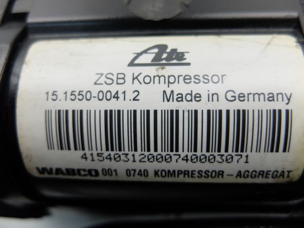 Kompresor Zawieszenia Audi A8 4E0616005G 15.1550-0041.2 ATE