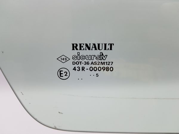 Szyba Drzwi Prawy Tył Renault 19 7700780541 1995r Sicursiv 6583
