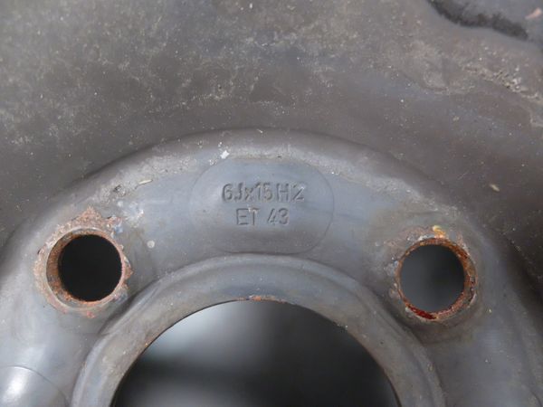 Felga Stalowa Renault Scenic 6Jx15 4x100 ET43 RE515015