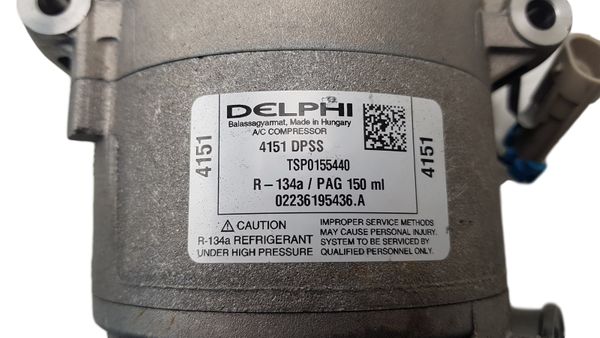 Kompresor Klimatyzacji Opel TSP0155440 4151DPSS Delphi Nowy Oryginał