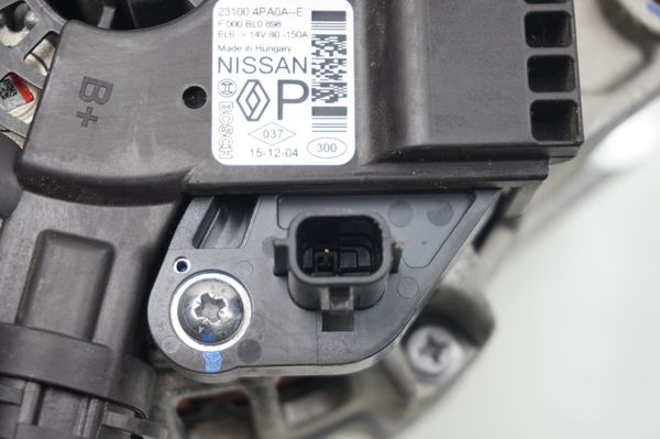 Alternator 231004PA0A 1,6 TCE Renault Nissan Talisman Espace 5 V Nowy