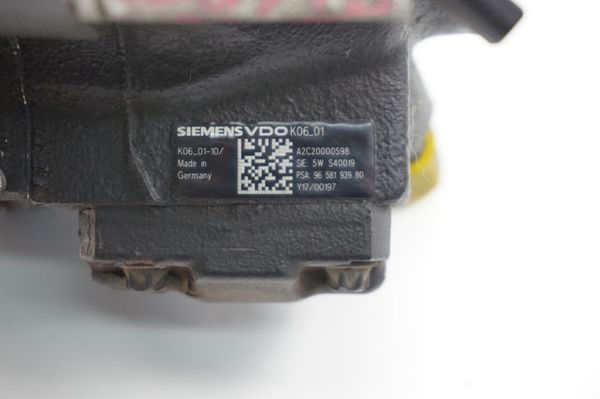Pompa Wtryskowa 1920QH 9658193980 2,0 HDI 16v Siemens VDO K06_01 Citroen Peugeot Ford 
