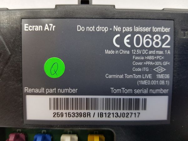 Nawigacja TomTom Renault Scenic 3 259153398R